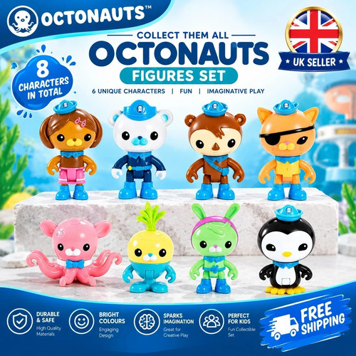 8pcs set the - set, octonauts