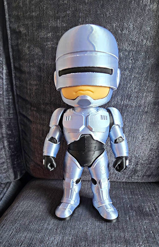 Robocop silver black - &, action