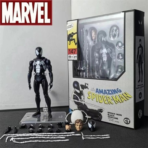 Spider man black costume - spider-man,