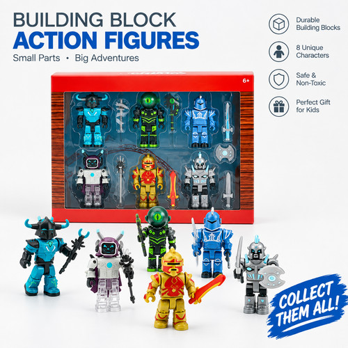 New building block - building, figure