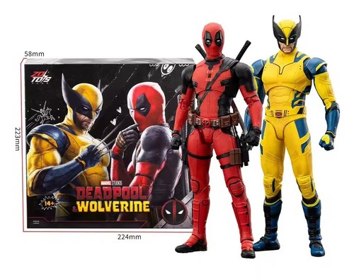 Toys deadpool wolverine - zd, &