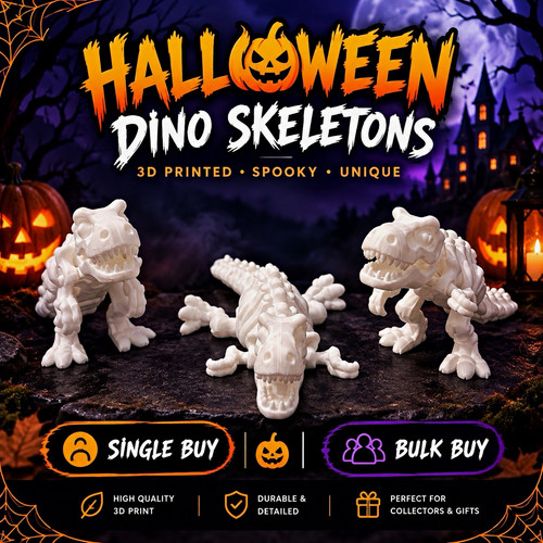 Halloween dinosaur skeleton - dinosaur,