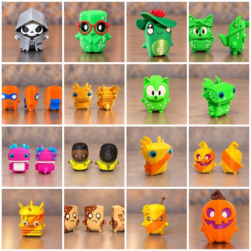 Fortnite style sprite figures - style,