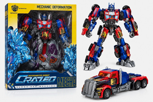 Crazed mecha deformation robot - mecha,