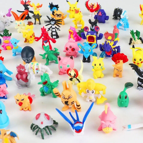144pc pokémon action figures - 144pc,