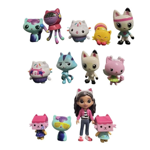 13pcs set gabby dollhouse - 13pcs/set, gabby's