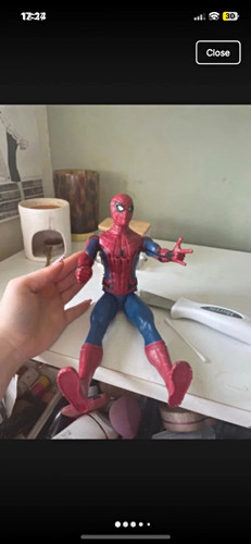 Spider man action figure - action, red
