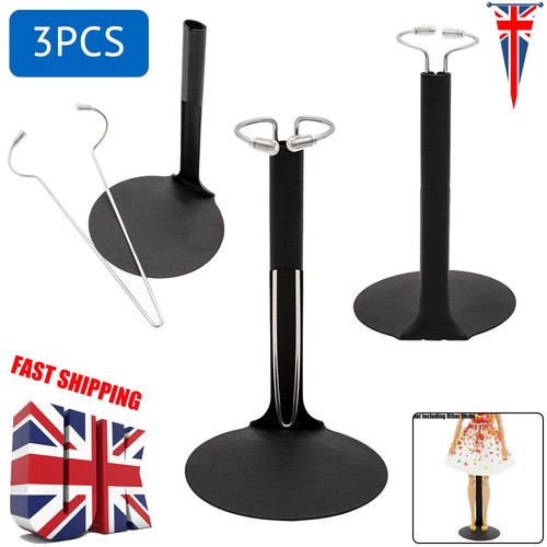 3pcs doll stand metal base - uk,