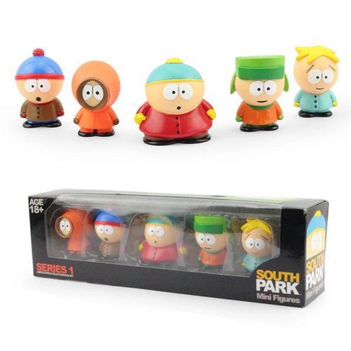 5pcs set south park action - south,
