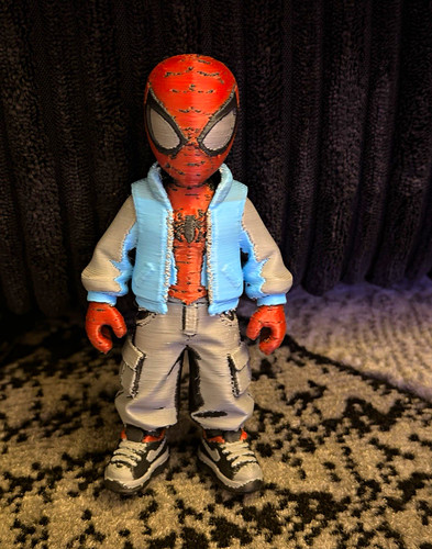 Spider man plastic action - plastic,