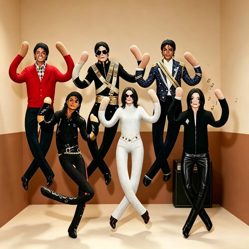 Michael jackson 28cm - michael,