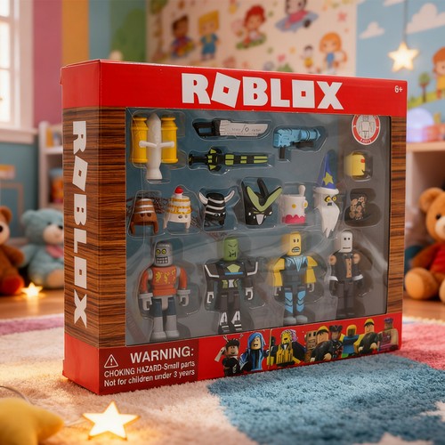 New building block figure game - new,