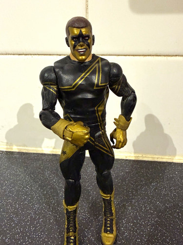 Masked superhero action figure - action,