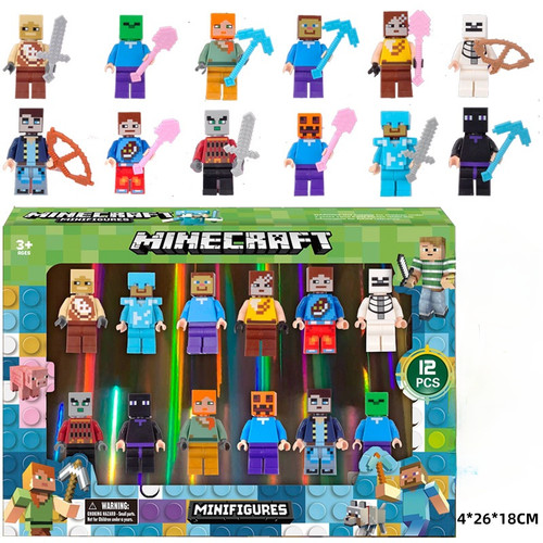 Set minecraft figures - of, 12