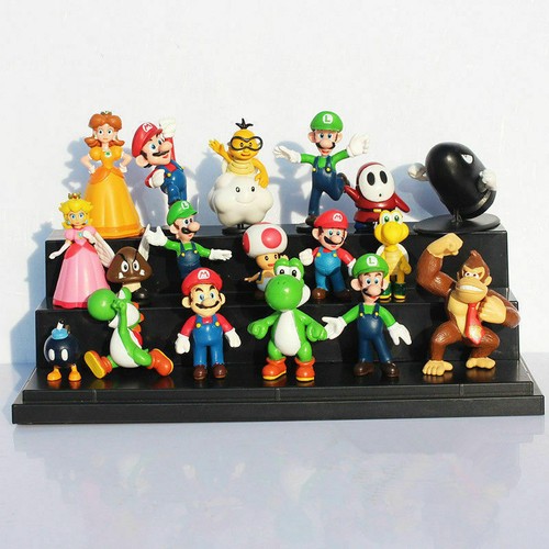 Pcs super mario mini - 18,
