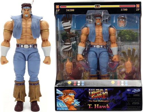 Jada street fighter hawk - ii, t.hawk