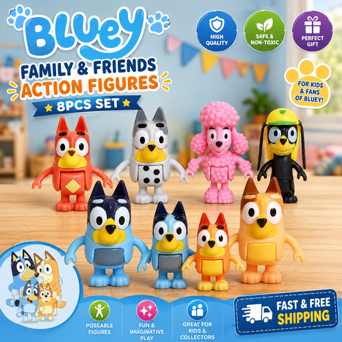For bluey dog - bluey, action