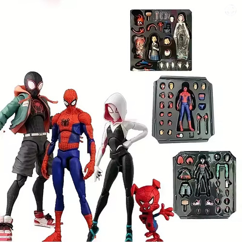 Spiderman gwen peter action - gwen,